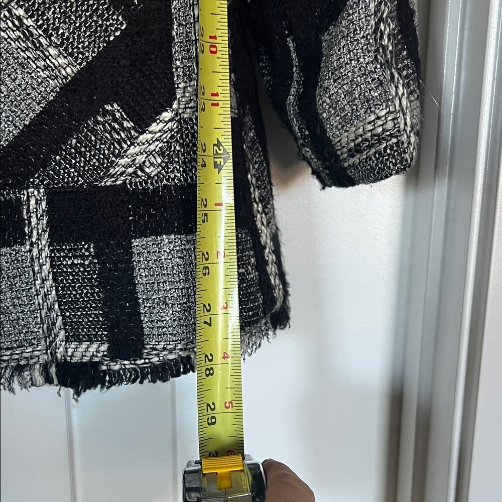 Elliott Lauren Black and White Checkered Blazer - Picture 7 of 10